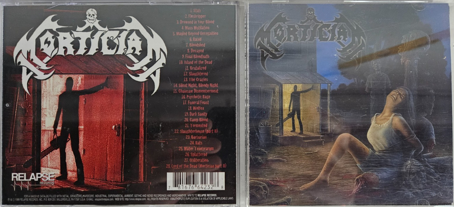 Mortician - Chainsaw Dismemberment CD Relapse Records RR 6243-2