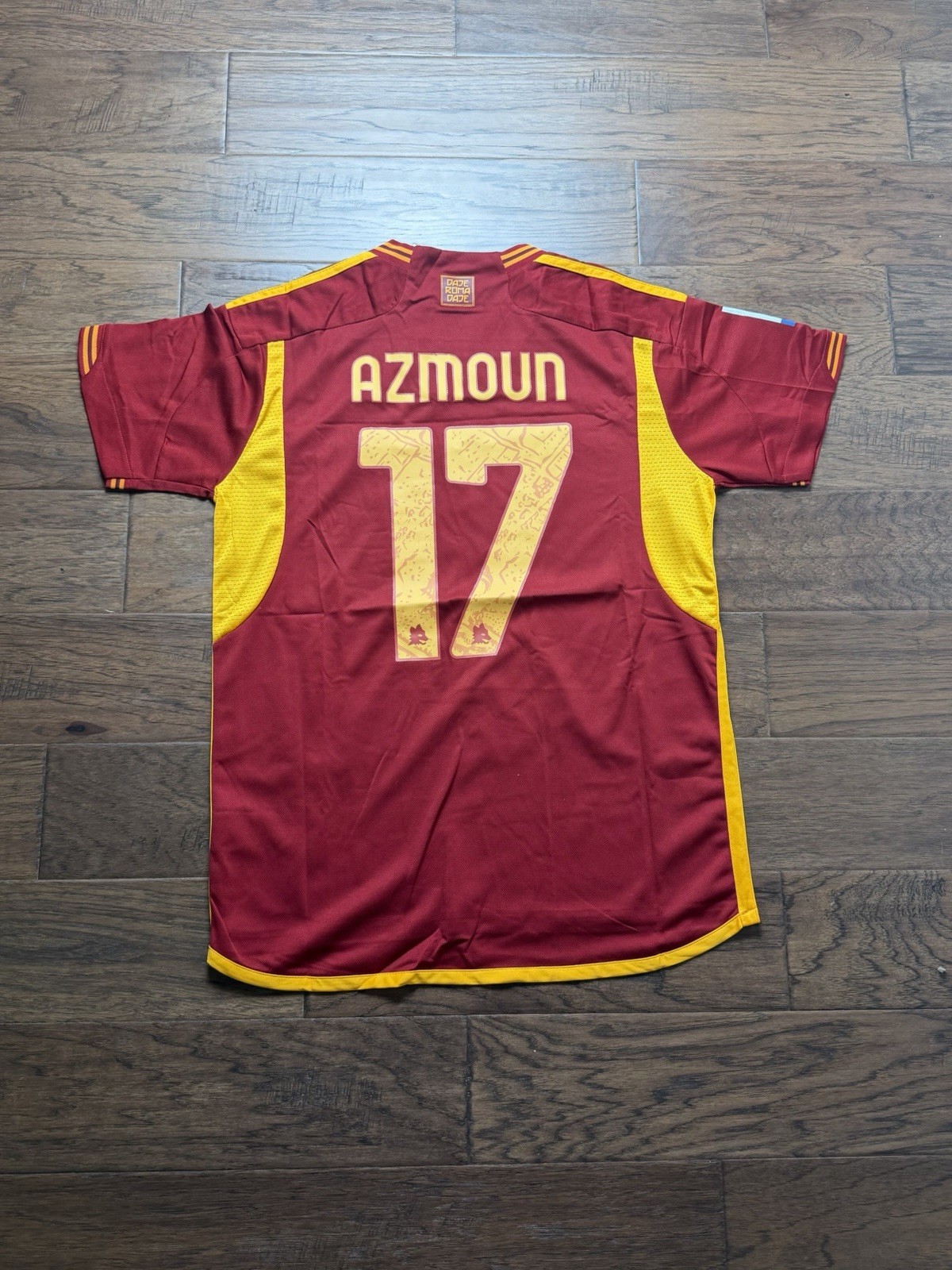 AS Roma 2023/24 Adidas Home Jersey Sardar Azmoun #17 Iran