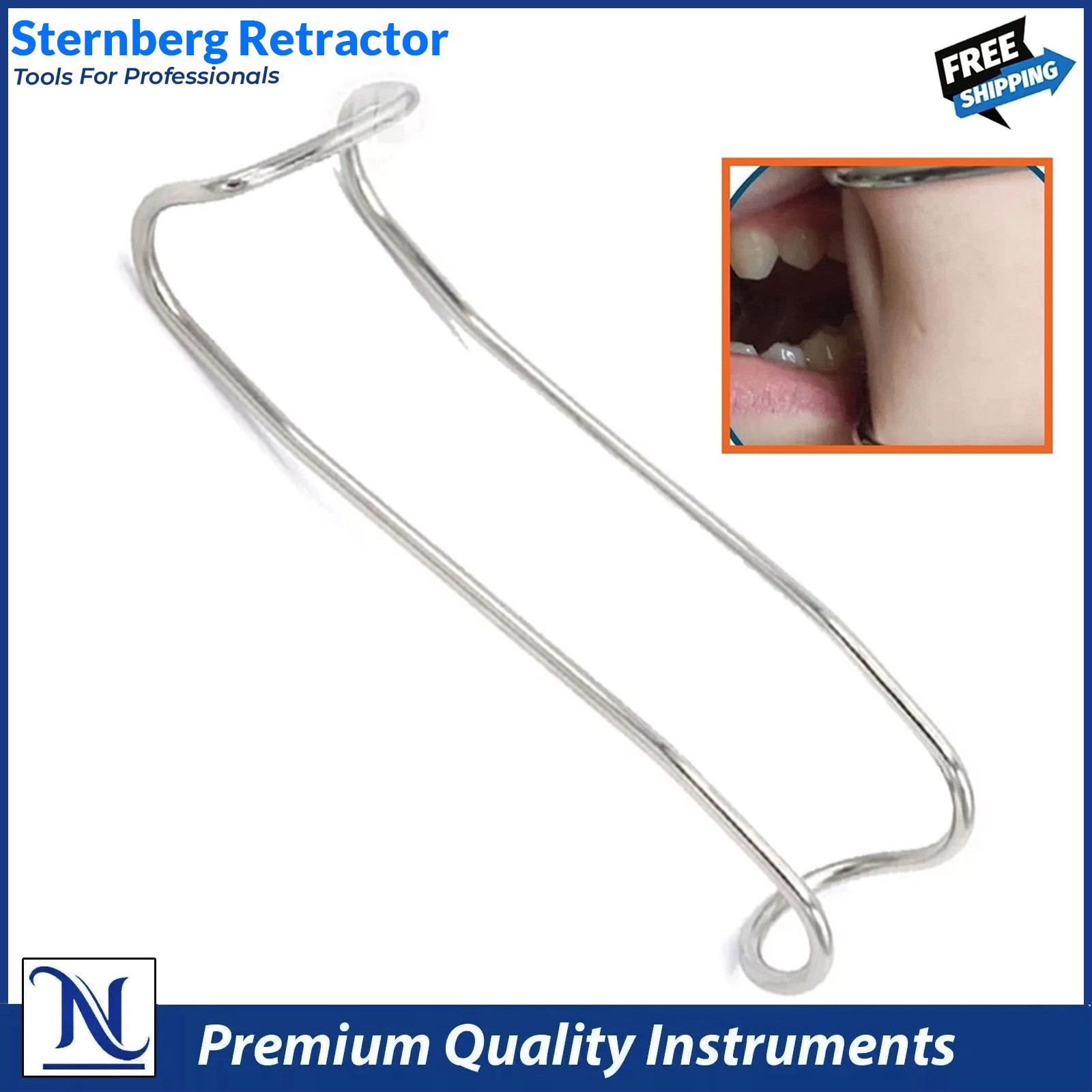 Range Of Dental Surgical Retractor Lip & Cheek Orthodontic Mouth Opener Tongue