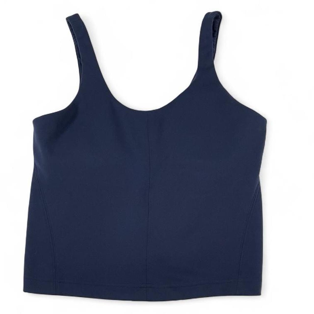 NWOT Lululemon Glow Up Tank Top in True Navy Women’s Size 8