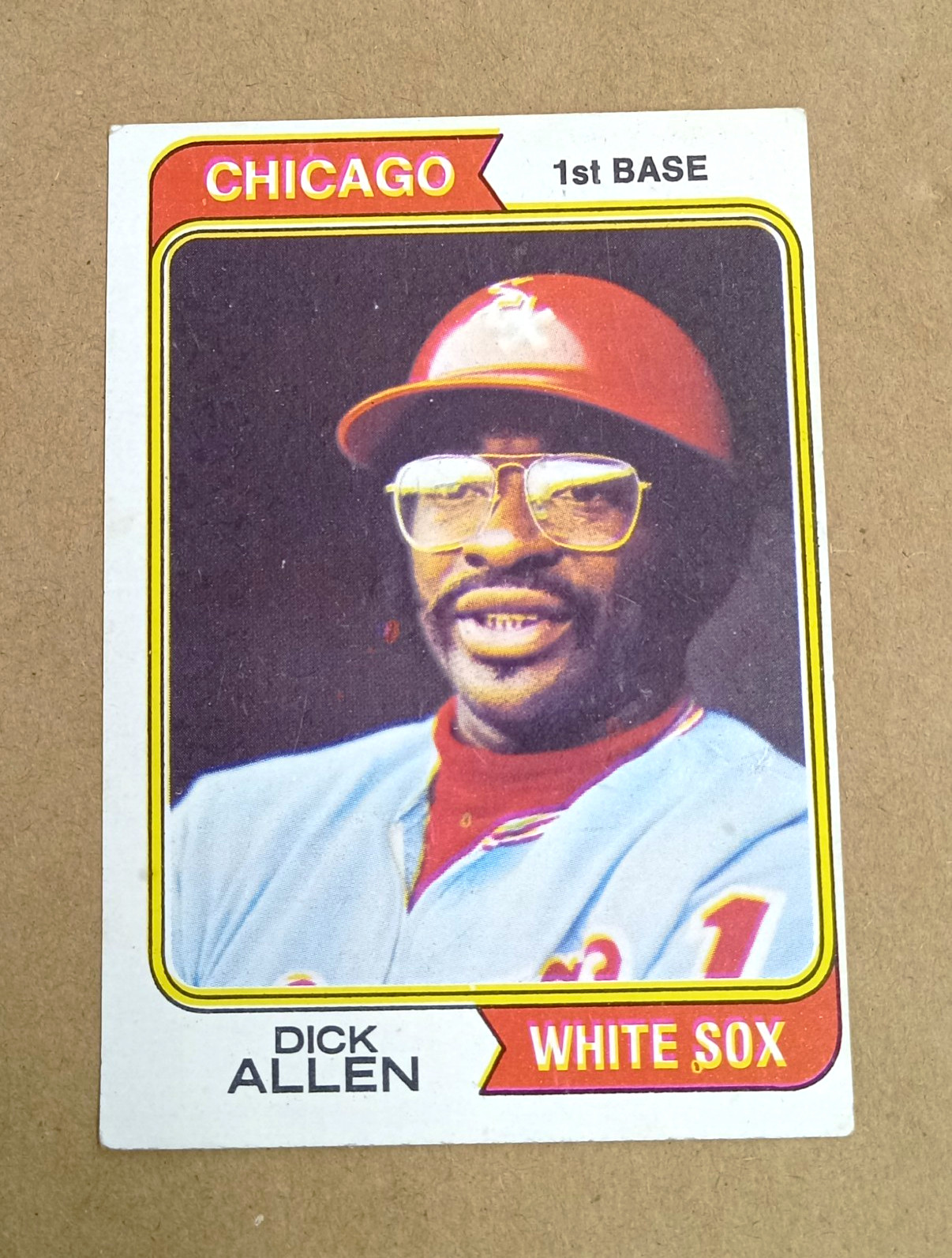 Topps 1974 Topps Dick Allen #70 Chicago White Sox MLB Baseball Card [Base]