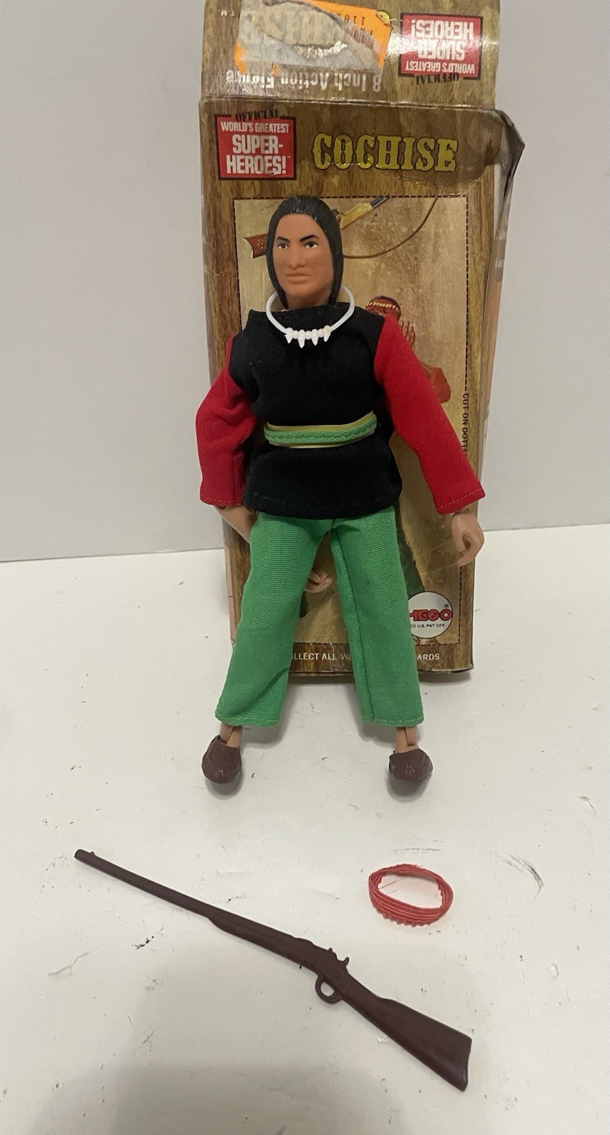 VINTAGE 1973 MEGO COCHISE 8\
