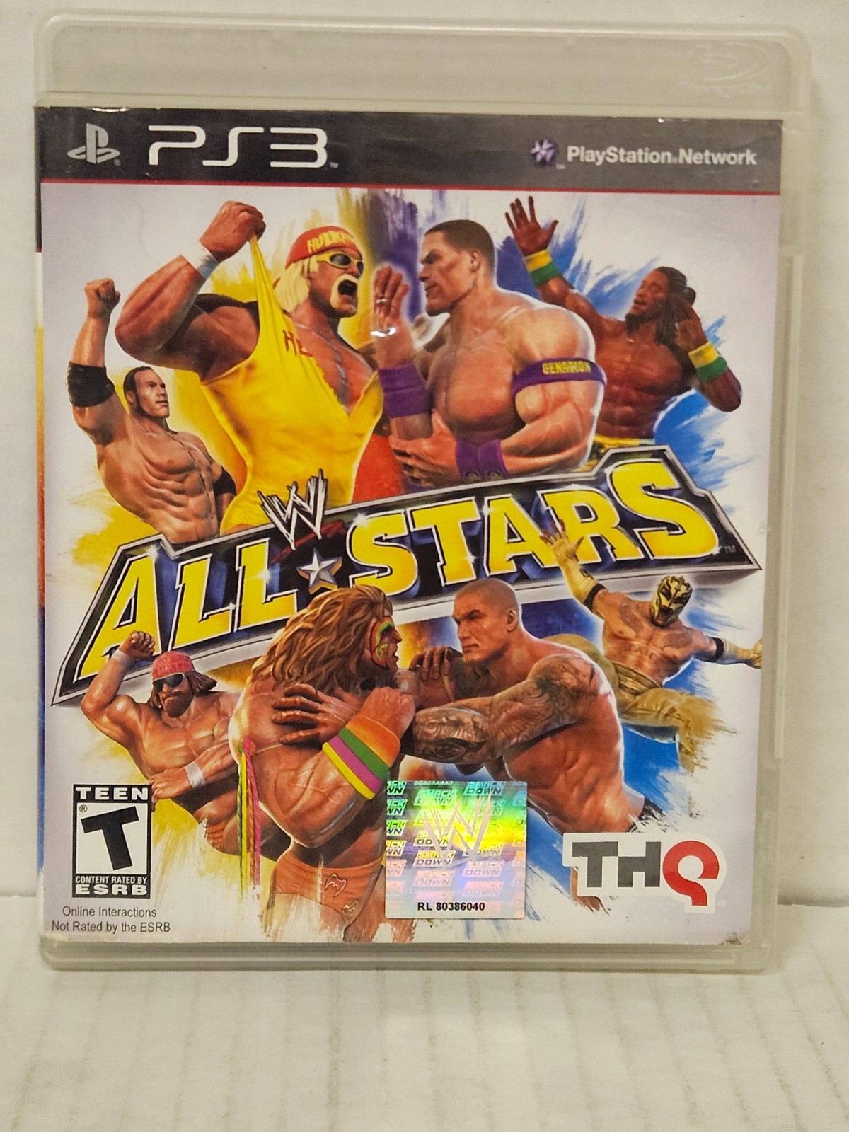 WWE All Stars (Sony PlayStation 3, 2011) PS3 Complete w/Manual Tested WWE All Stars (Sony PlayStation 3, 2011) PS3 Complete w/Manual Tested
