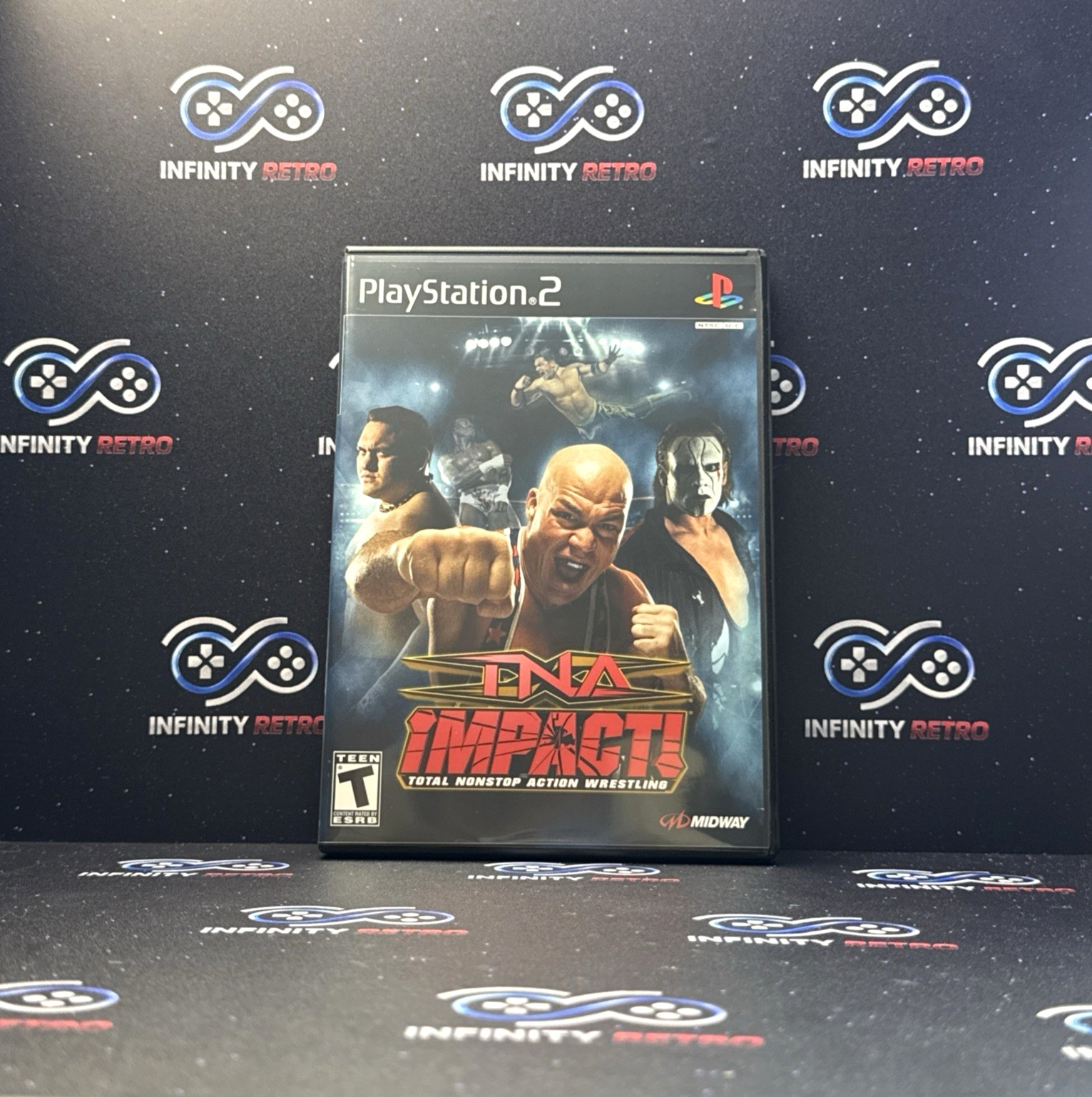 TNA Impact Sony PlayStation 2 PS2 CIB Complete Refurbished Tested 