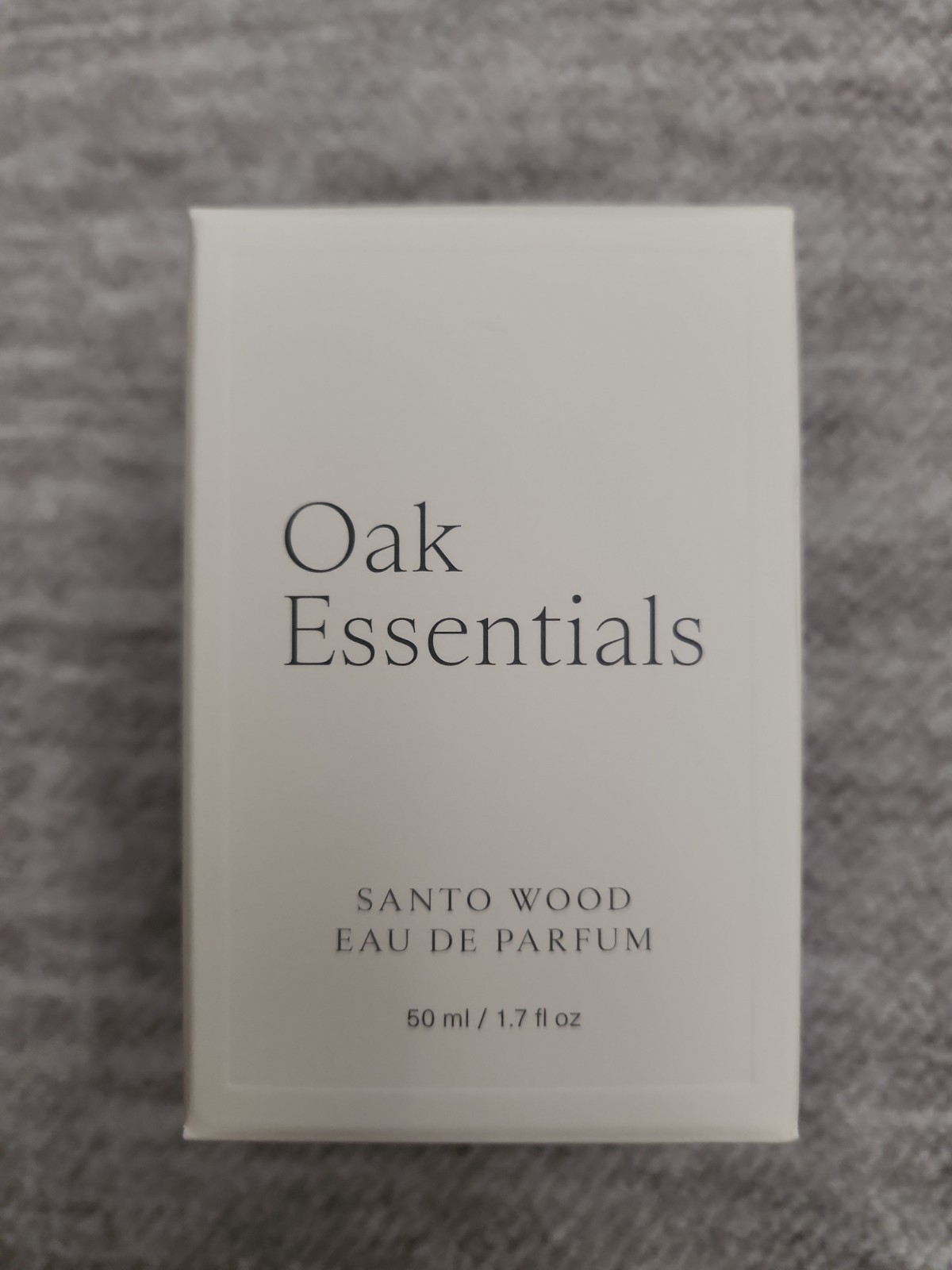 Oak Essentials Santo Wood Eau de Parfum Spray Vegan Regular 1.7 fl oz NEW $120