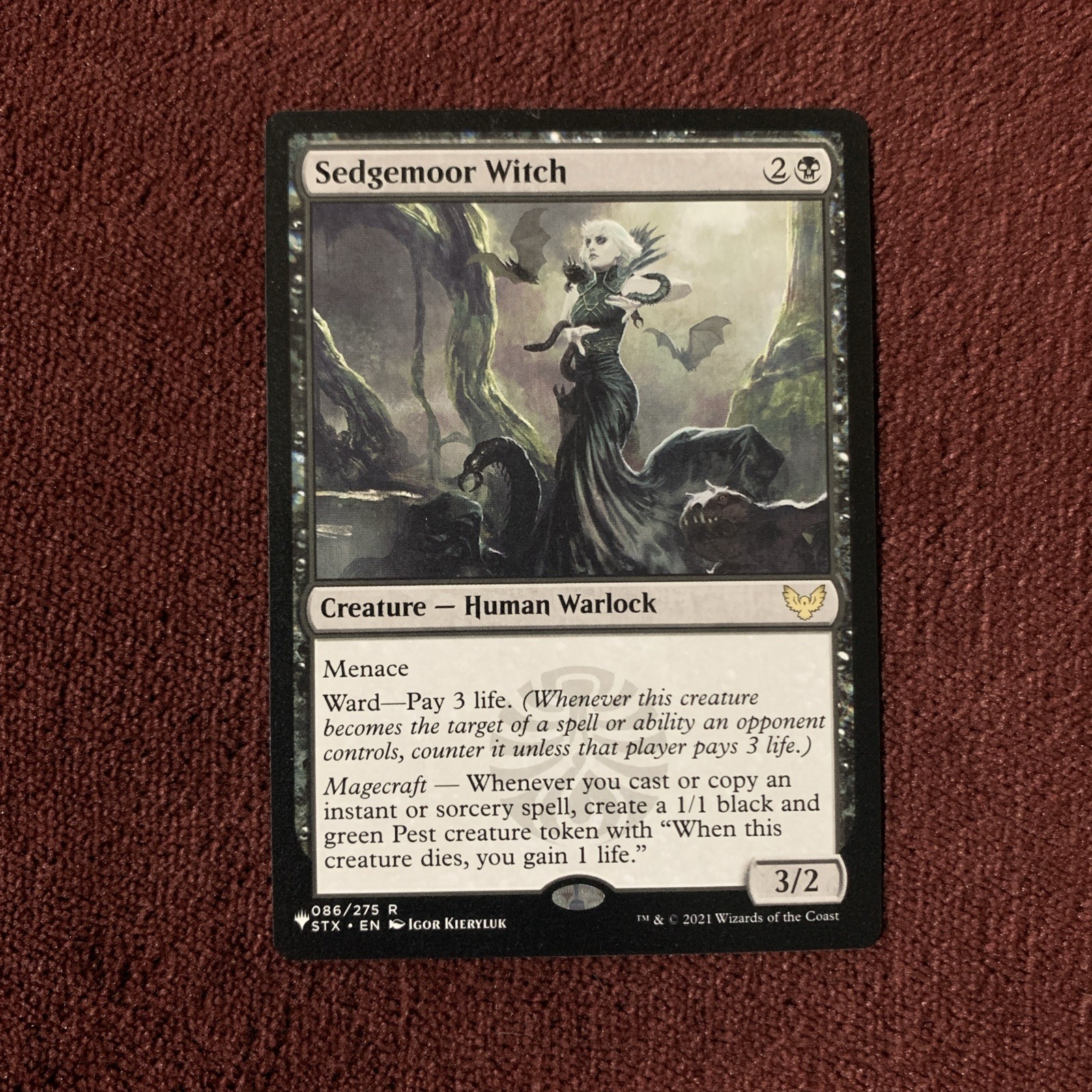 Sedgemoor Witch The List Reprints Regular Sedgemoor Witch The List Reprints Regular