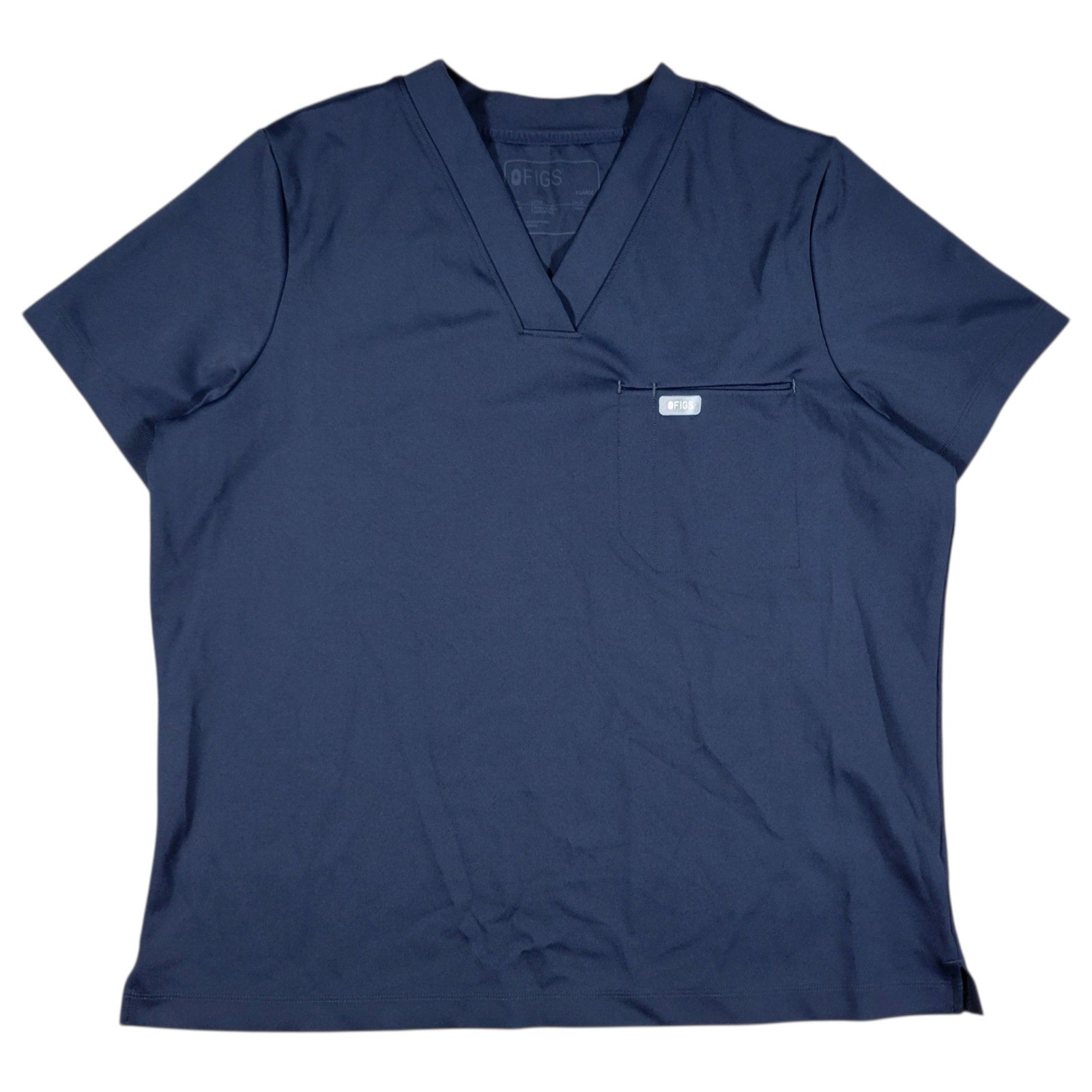 Figs Sona V-Neck Scrub Top Womens XL Navy Blue FORMx Medical Nursing Workwear Figs Sona V-Neck Scrub Top Womens XL Navy Blue FORMx Medical Nursing Workwear
