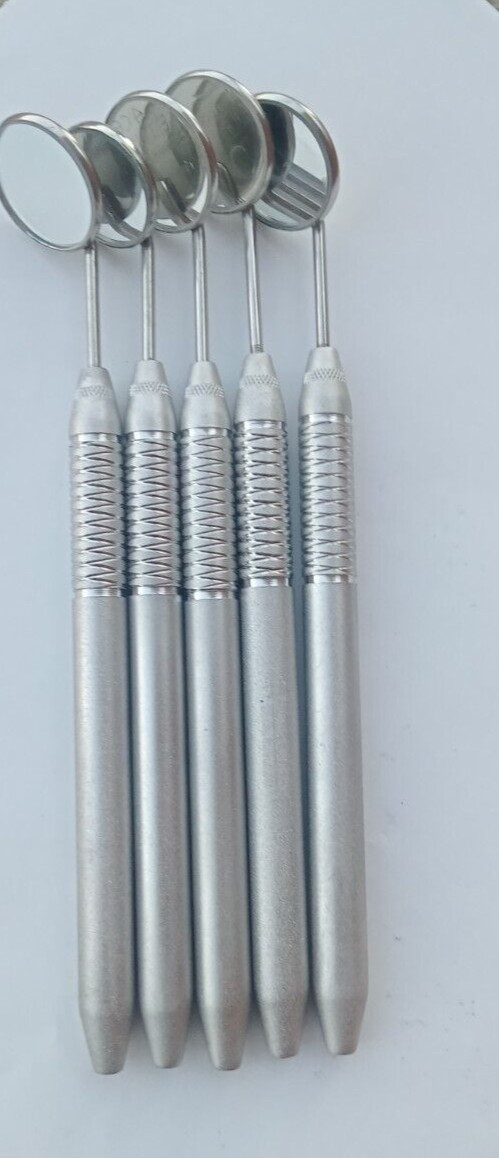 German X5 Dental Mouth Mirror #5 Unique Hollow Handle Dental Instruments Dentist