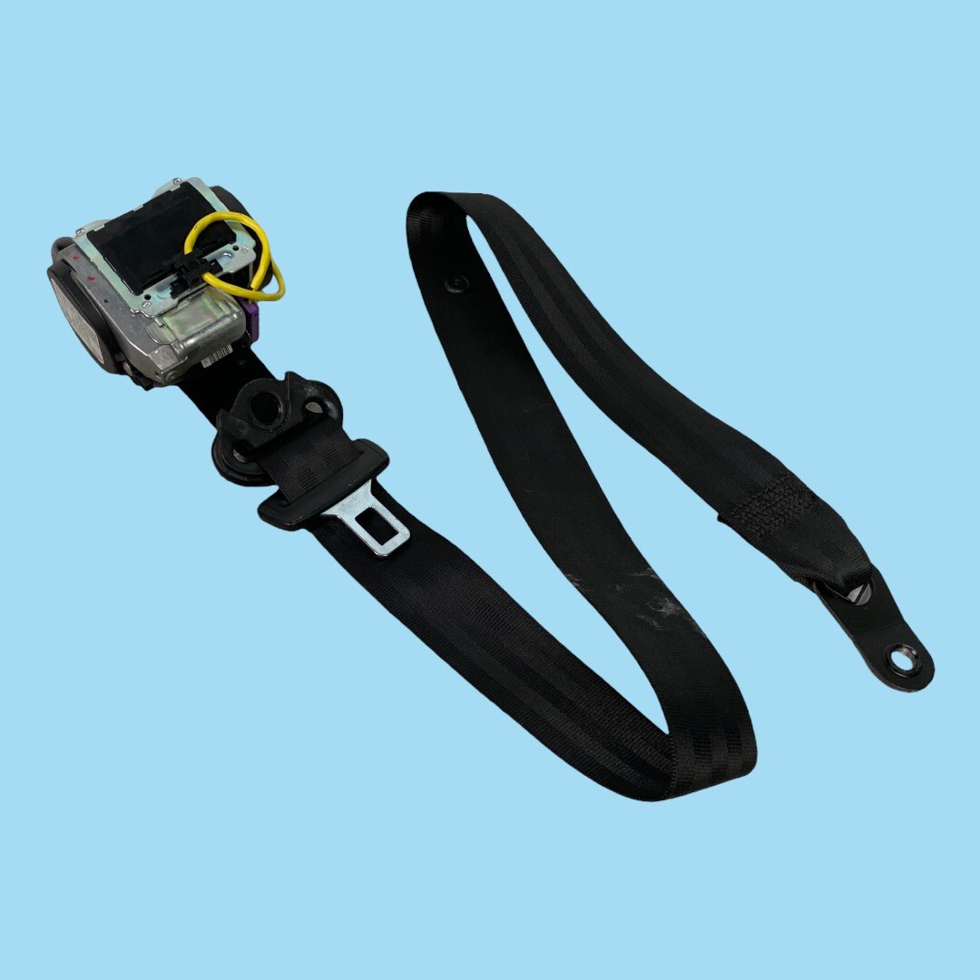 Front Left Seat Belt Retractor Black OEM 06-12 Bentley Continental Flying Spur