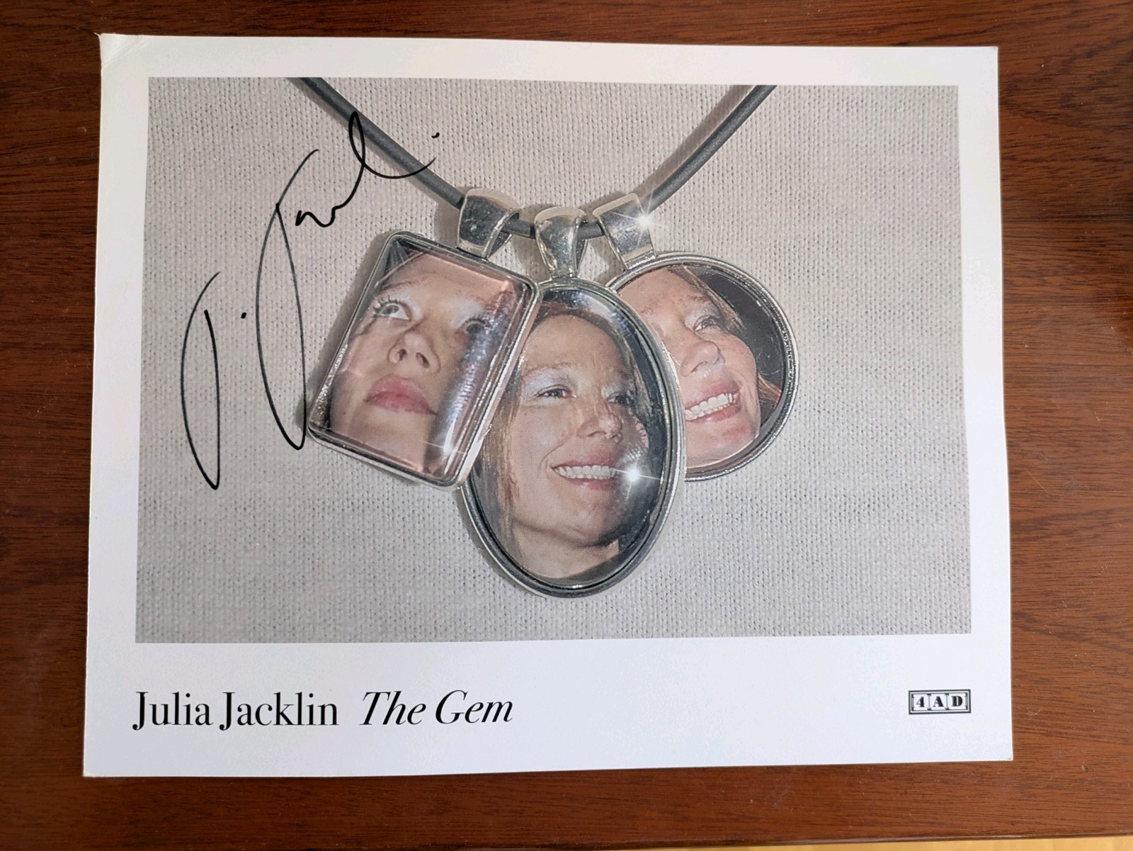 JULIA JACKLIN The Gem Signed Print JULIA JACKLIN The Gem Signed Print