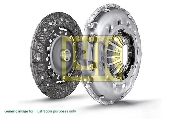 LuK 622 33444 09 Clutch Kit for Fiat, Jeep, Jeep (GAC FCA)