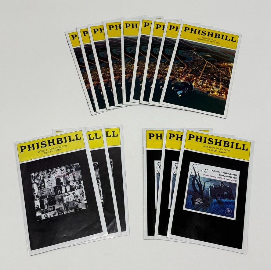 LOT of 15 Phish PHISHBILLS Halloween 2009 Festival 8 2013 Wingsuit 2014 Chilling