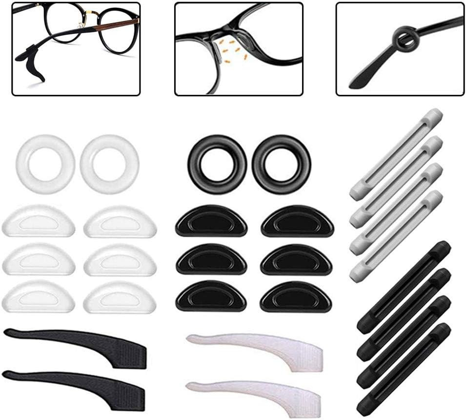 Ear Gripper Holders for Eyeglass Nose Pads Silicone anti -Slip Glasses Eyeglasse Ear Gripper Holders for Eyeglass Nose Pads Silicone anti -Slip Glasses Eyeglasse