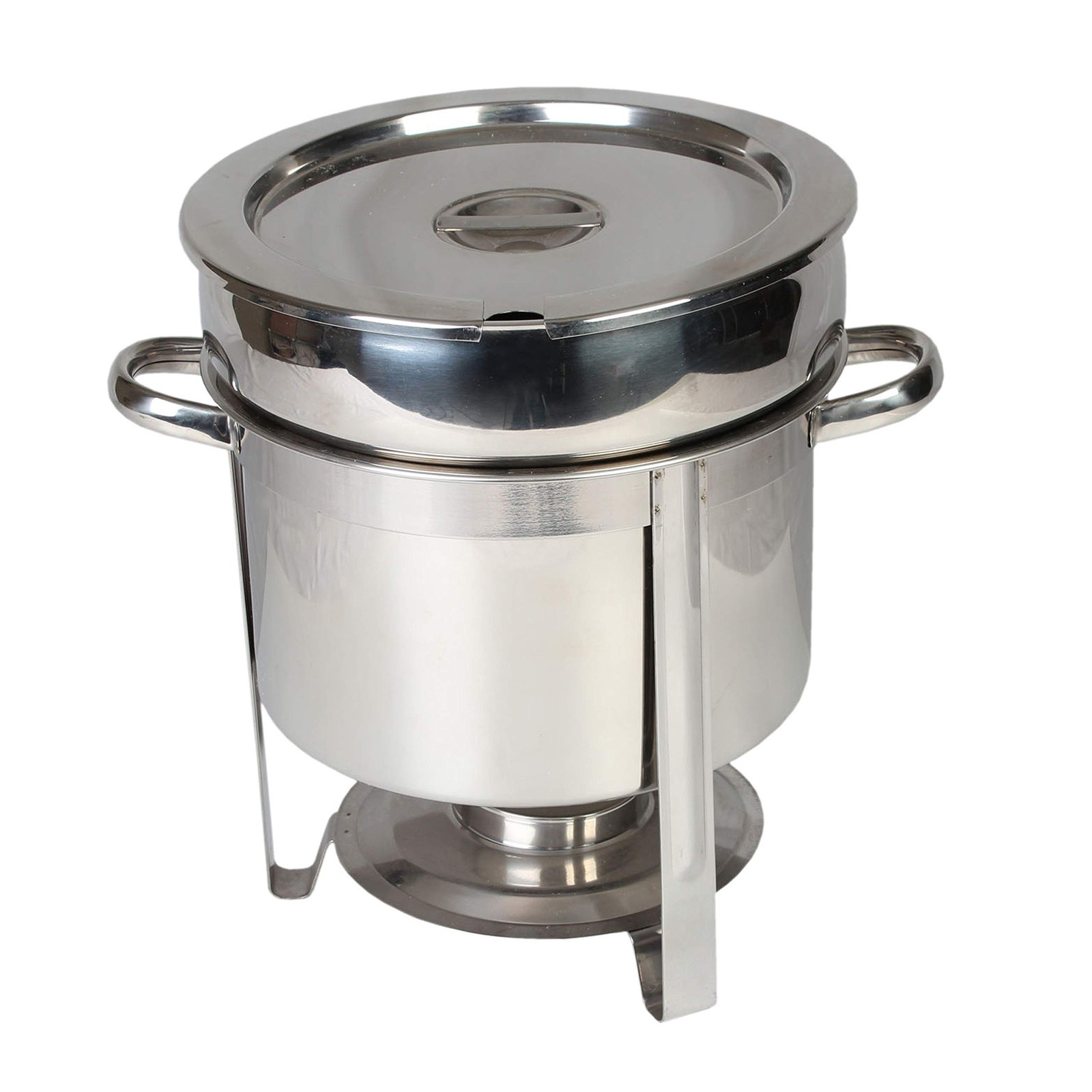 Thunder Group SLRCF8311 Marmite Chafer 11 Quart 14-1/2x11-1/8x13-1/4H Round Thunder Group SLRCF8311 Marmite Chafer 11 Quart 14-1/2x11-1/8x13-1/4H Round