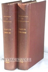 PATENTS FOR INVENTIONS ABRIDGMENTS OF SPECIFICATIONS CLASS 70 INDIA RUBBER