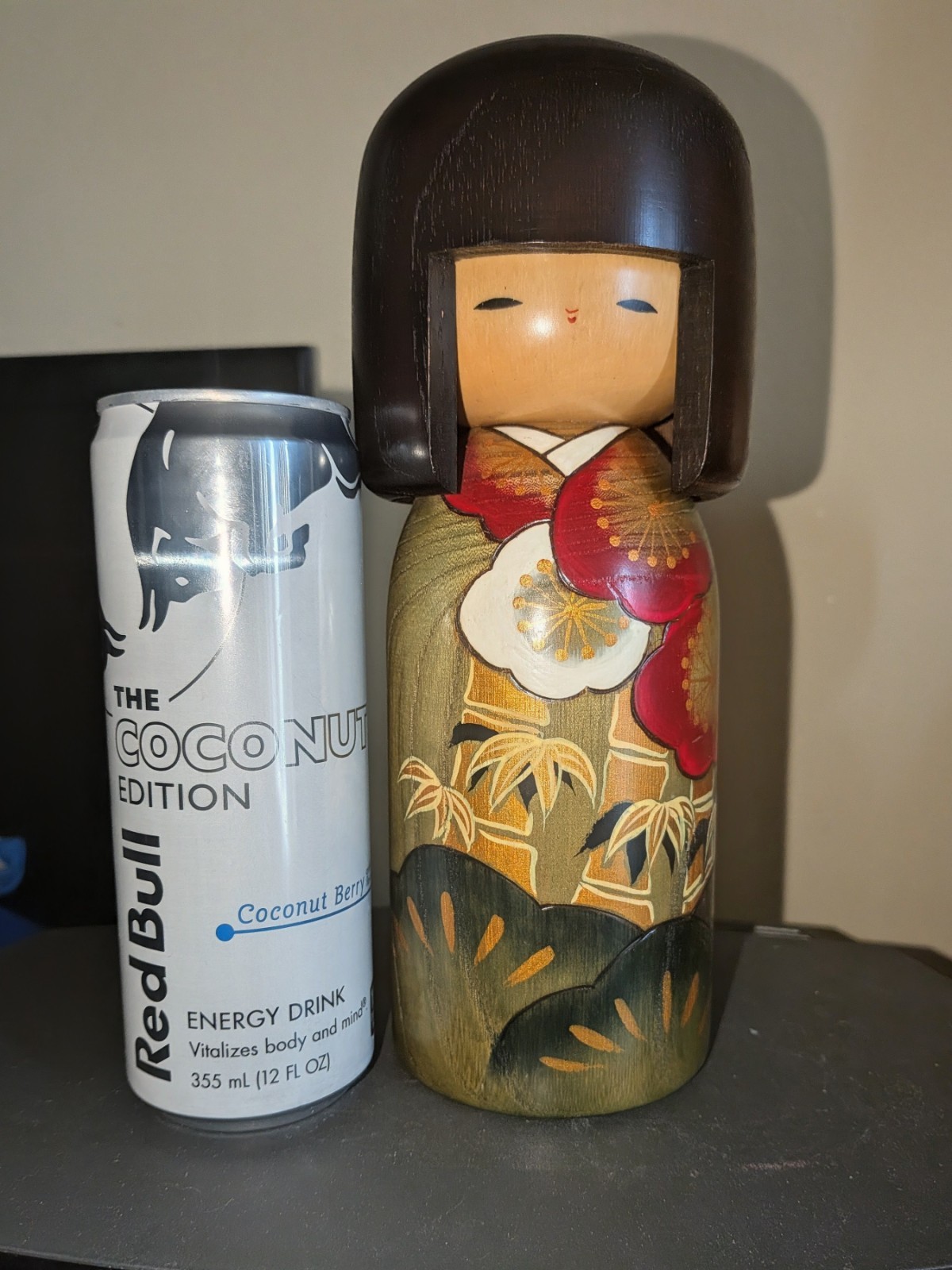 Vintage Creatve Sosaku Japanese Kokeshi by Usaburo Large 9.25 Vintage Creatve Sosaku Japanese Kokeshi by Usaburo Large 9.25