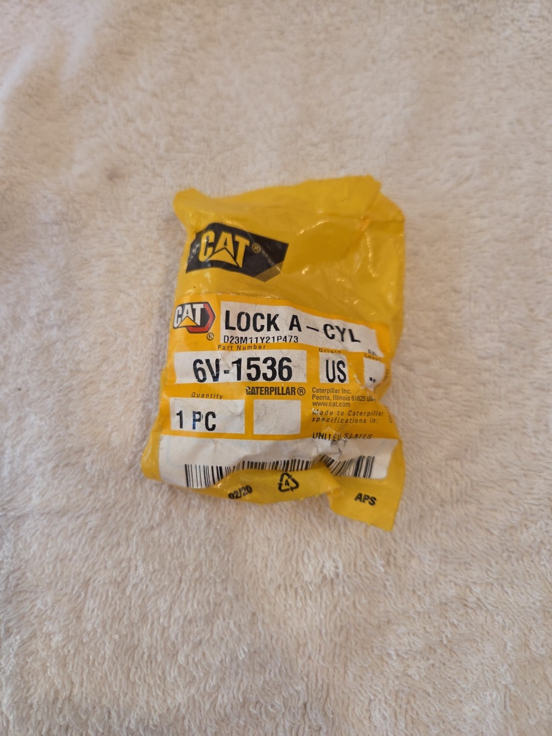 Cat, Caterpillar, LICK A-CYL, 6V-1536, OEM, NEW