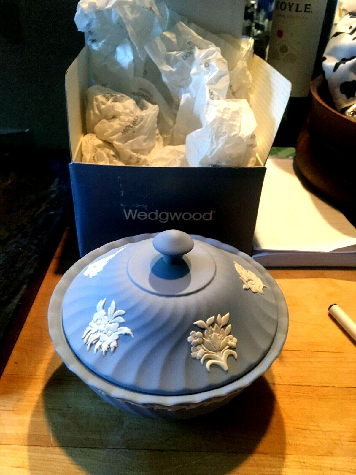 Wedgwood Blue Jasperware 5.5x4 Wedgwood Blue Jasperware 5.5x4