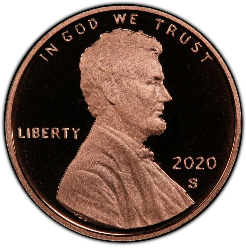 2020-S Proof Lincoln Shield Cent 1C