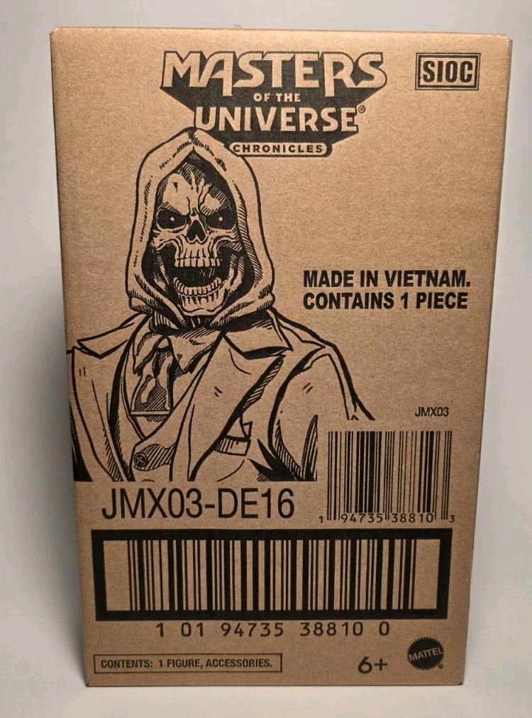 MOTU Masters of the Universe Chronicles Movie Mattel DREAM DATE SKELETOR IN HAND
