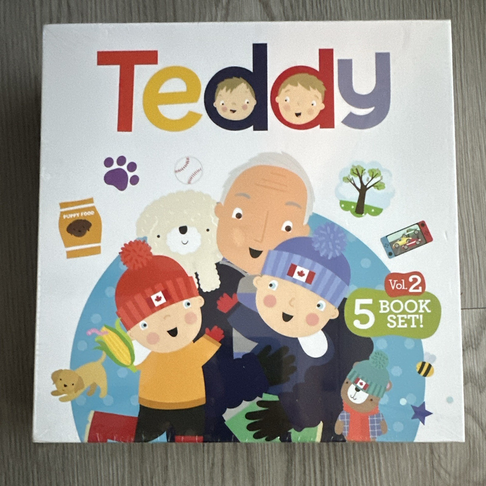 Teddy Vol. 2 5-Book Illustrated Set Picture Books Ryan Cohen