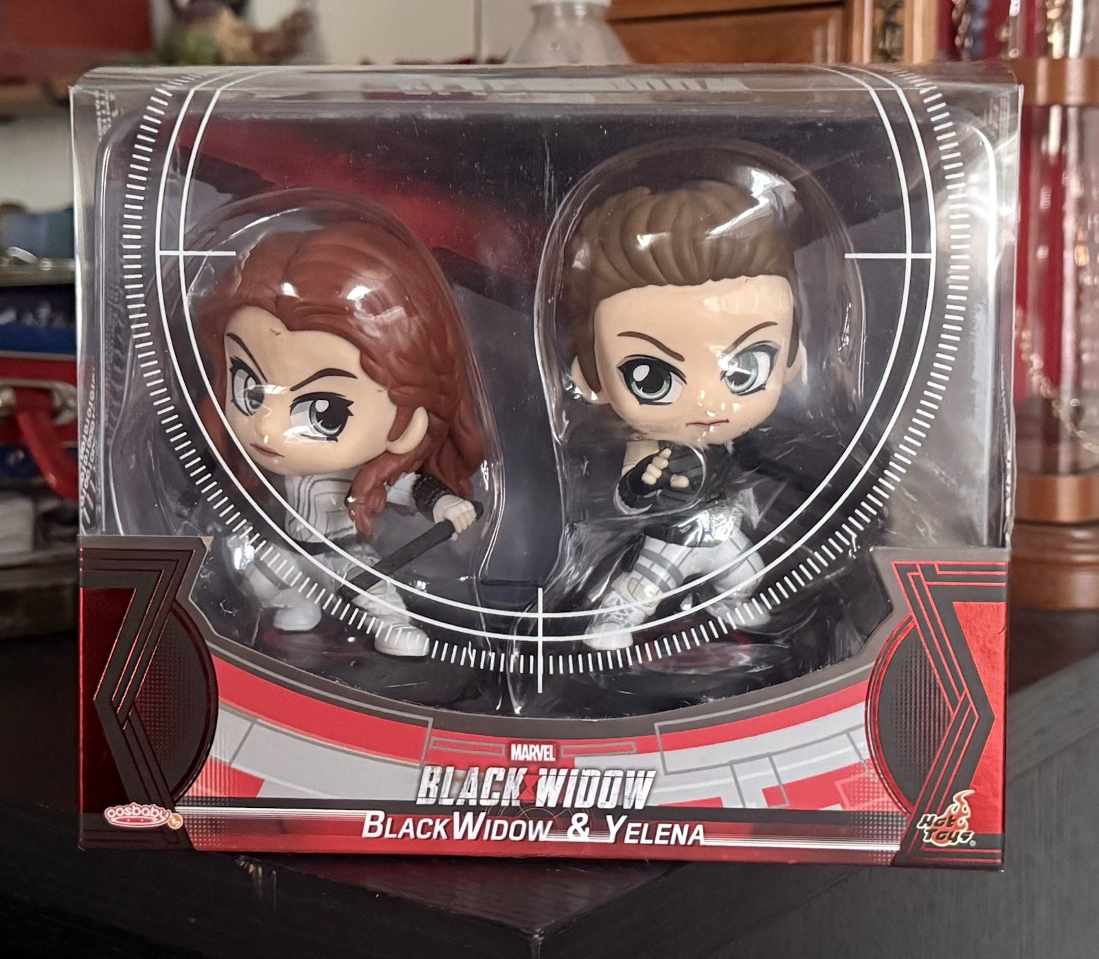 Hot Toys COSB752 BLACK WIDOW & YELENA  Cosbaby Collectible Set