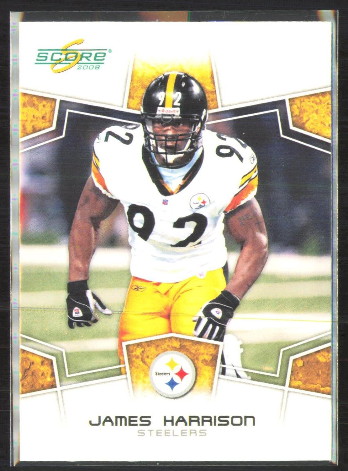2008 Score Donruss Players James Harrison RC #255 Pittsburgh Steelers