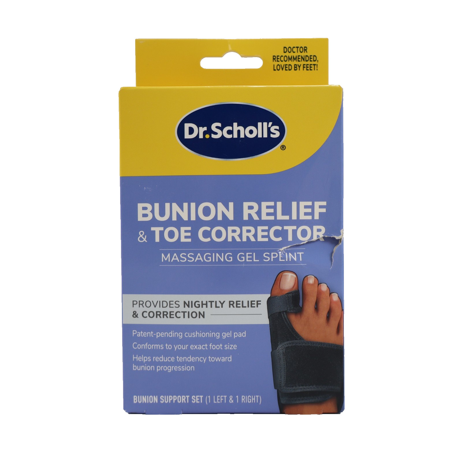 Dr. Scholl\'s Bunion Relief & Toe Corrector - 1 Pair Dr. Scholl\'s Bunion Relief & Toe Corrector - 1 Pair