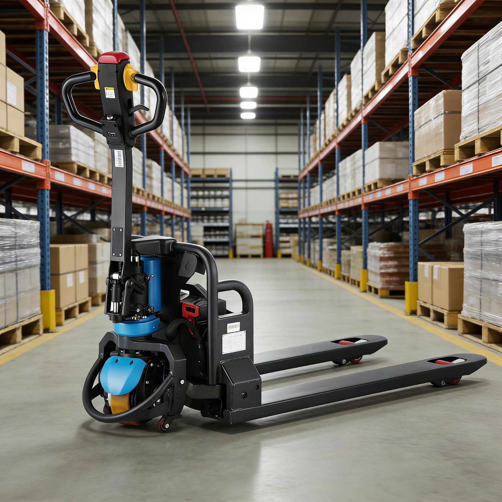 APOLLOLIFT 48V Lithium-ion Electric Pallet Truck Jack 3300lbs with 48\