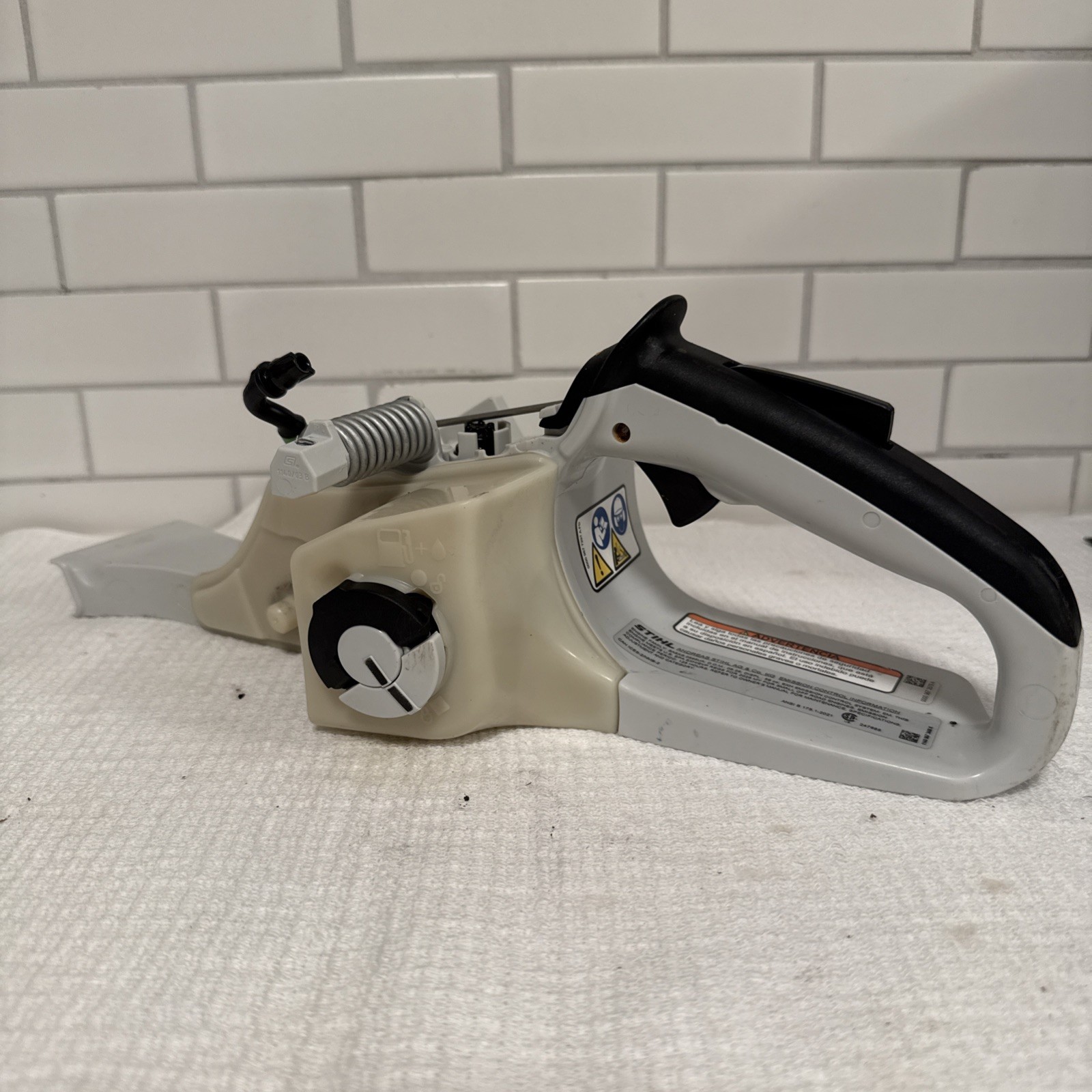 Stihl Ms 311 362 391 OEM Rear Handle Gas Tank Throttle Trigger 1140 791 1005 Stihl Ms 311 362 391 OEM Rear Handle Gas Tank Throttle Trigger 1140 791 1005