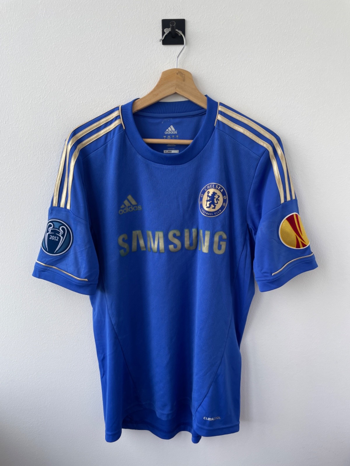 Chelsea London 2012/2013 Home Football Shirt Jersey Camiseta Adidas x23745 sz S