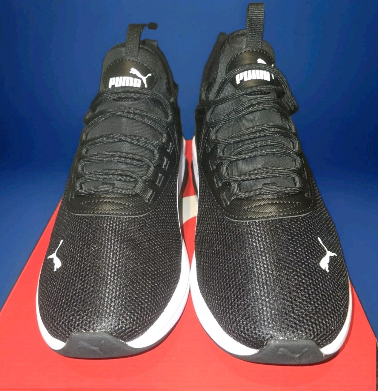 PUMA Amplifier Slip On  Mens Black Sneakers Casual Shoes 39686701