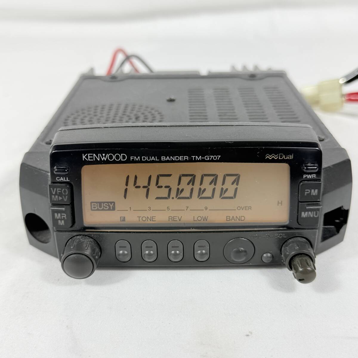 KENWOOD TM-G707 144/430MHz Dual Band FM Mobile Transceiver Working Inspected