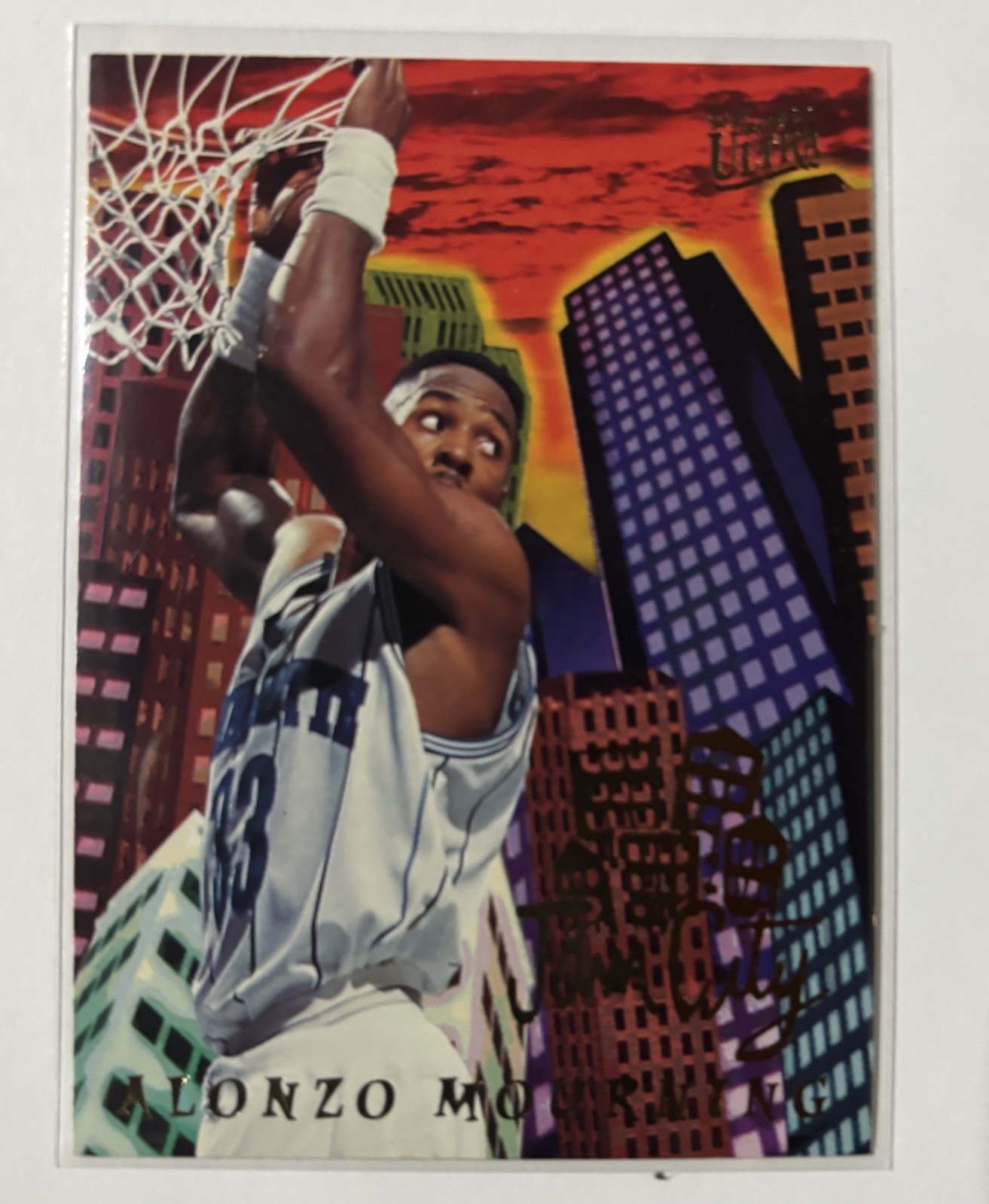 1994-95 Fleer Ultra - Jam City Alonzo Mourning #6