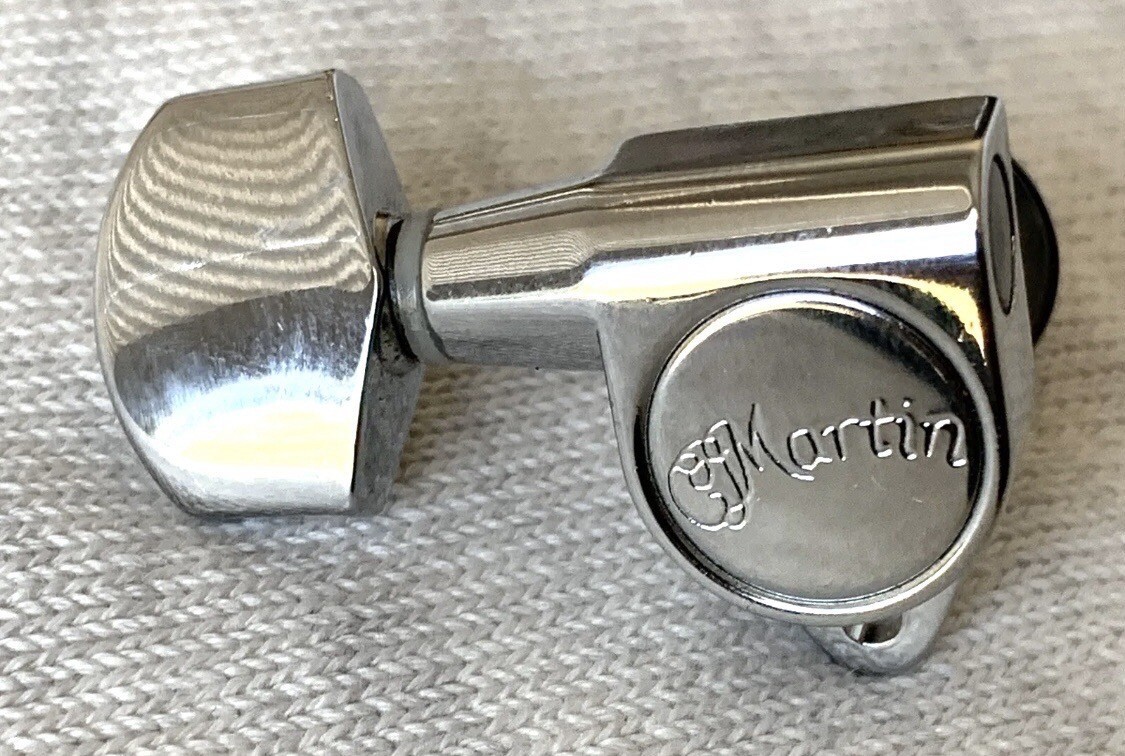 Martin Branded Guitar Tuning Machine Used Working Condition Bass and Treble Side