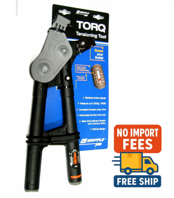 The Original GRIPPLE TORQ TENSIONING TOOL Wire Joining & Tension Tool The Original GRIPPLE TORQ TENSIONING TOOL Wire Joining & Tension Tool