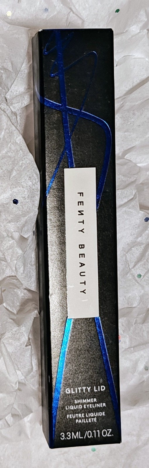 FENTY BEAUTY GLITTY LID Shimmer Liquid Eyeliner 🔥 02 PEACOCK\'Y 🔥 3.3ML/0.11 OZ
