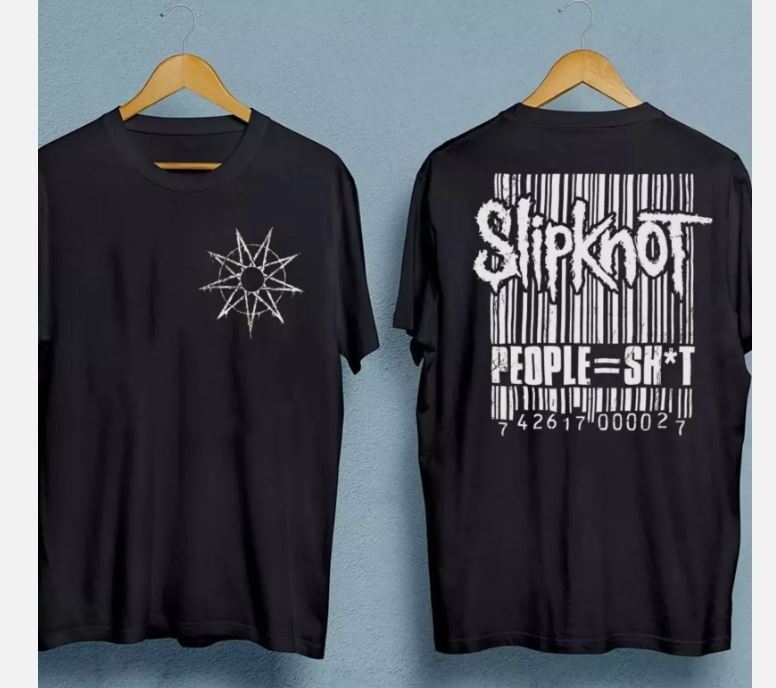 HOT NEW Slipknot People black 2 sides T-shirt unisex All sizes