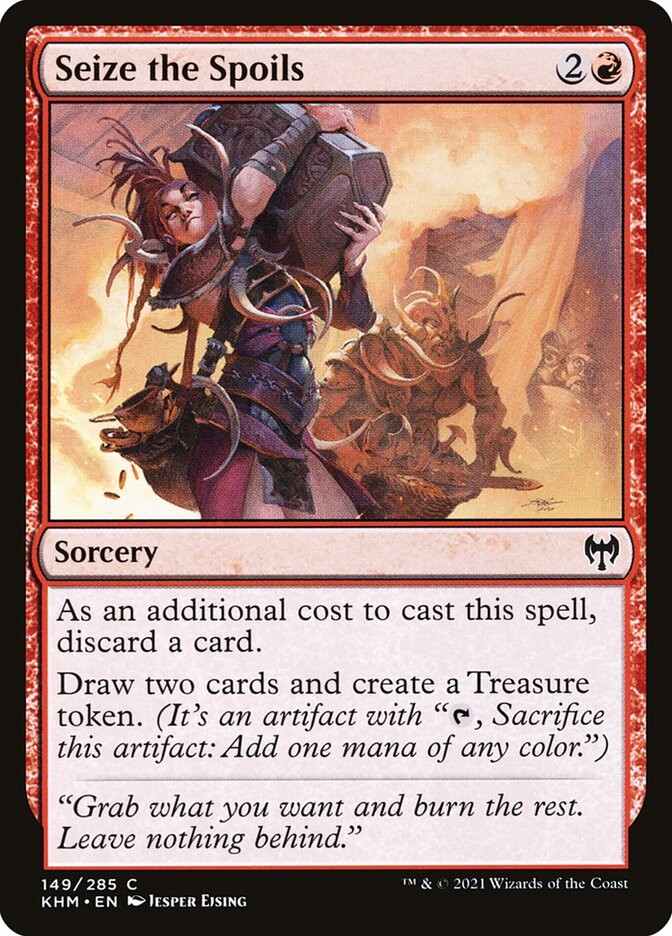 Seize the Spoils (149) Kaldheim KHM MTG Magic
