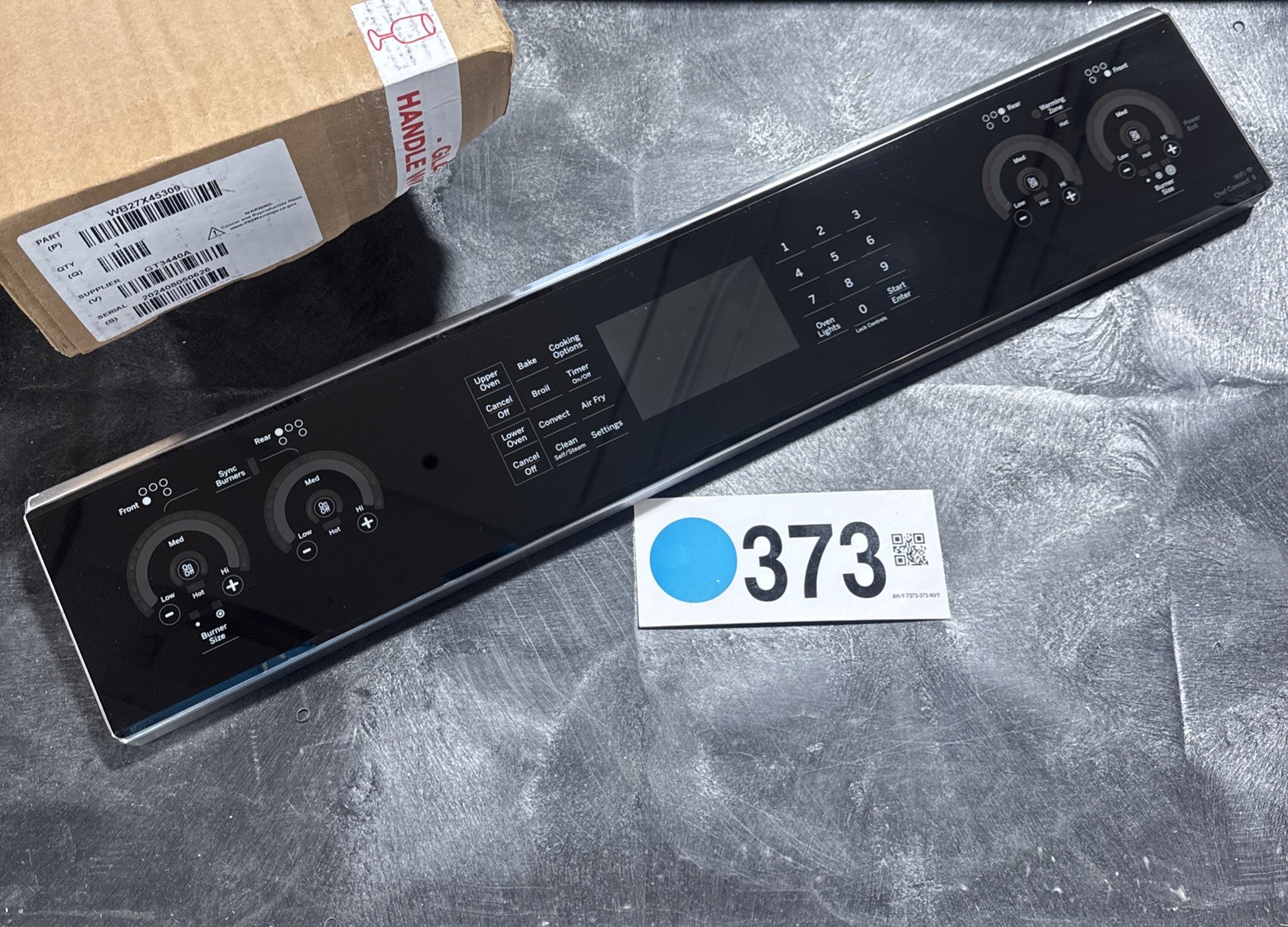 GE OEM WB27X41869 Range Oven Control Panel WB27X45309 GE OEM WB27X41869 Range Oven Control Panel WB27X45309
