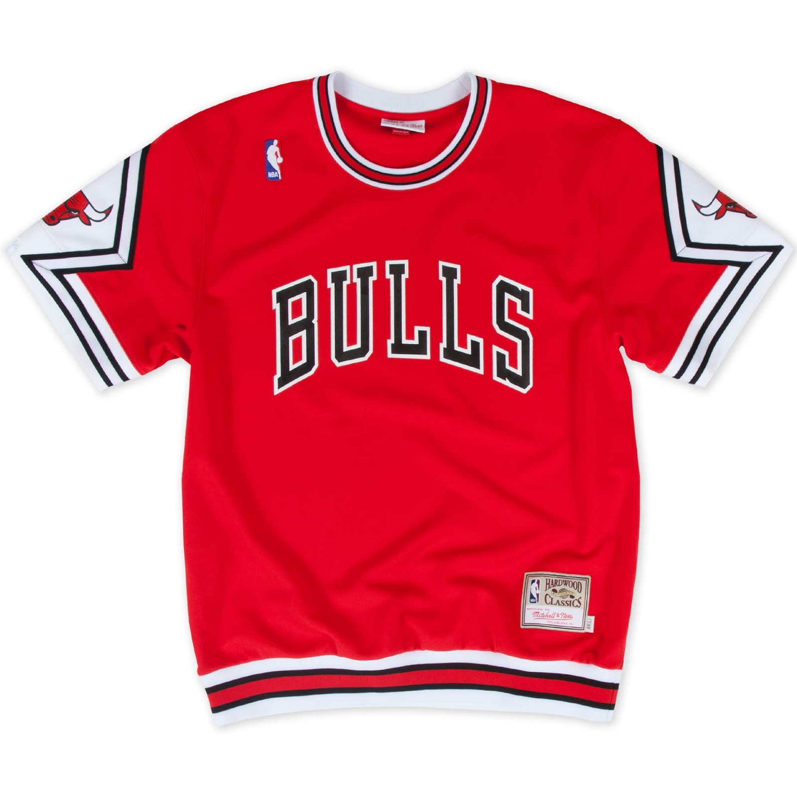 MENS MITCHELL & NESS NBA AUTHENTIC SHOOTING SHIRT CHICAGO BULLS 87-88 MENS MITCHELL & NESS NBA AUTHENTIC SHOOTING SHIRT CHICAGO BULLS 87-88