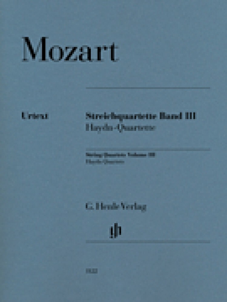 Mozart String Quartets Volume 3 Haydn Quartets Score and Parts Book 051481122