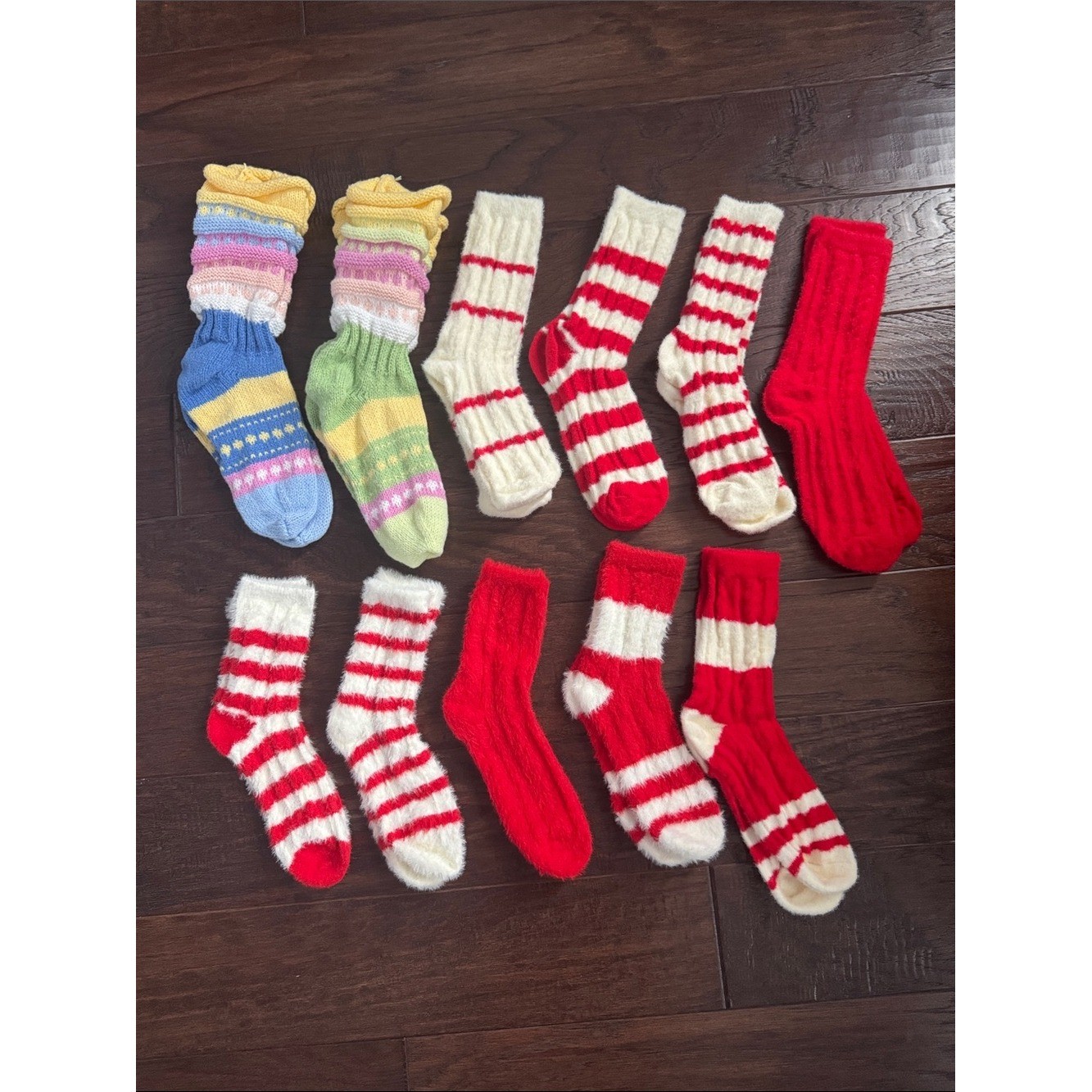 NWOT Cozy Women\'s Crew Socks 11 Pair