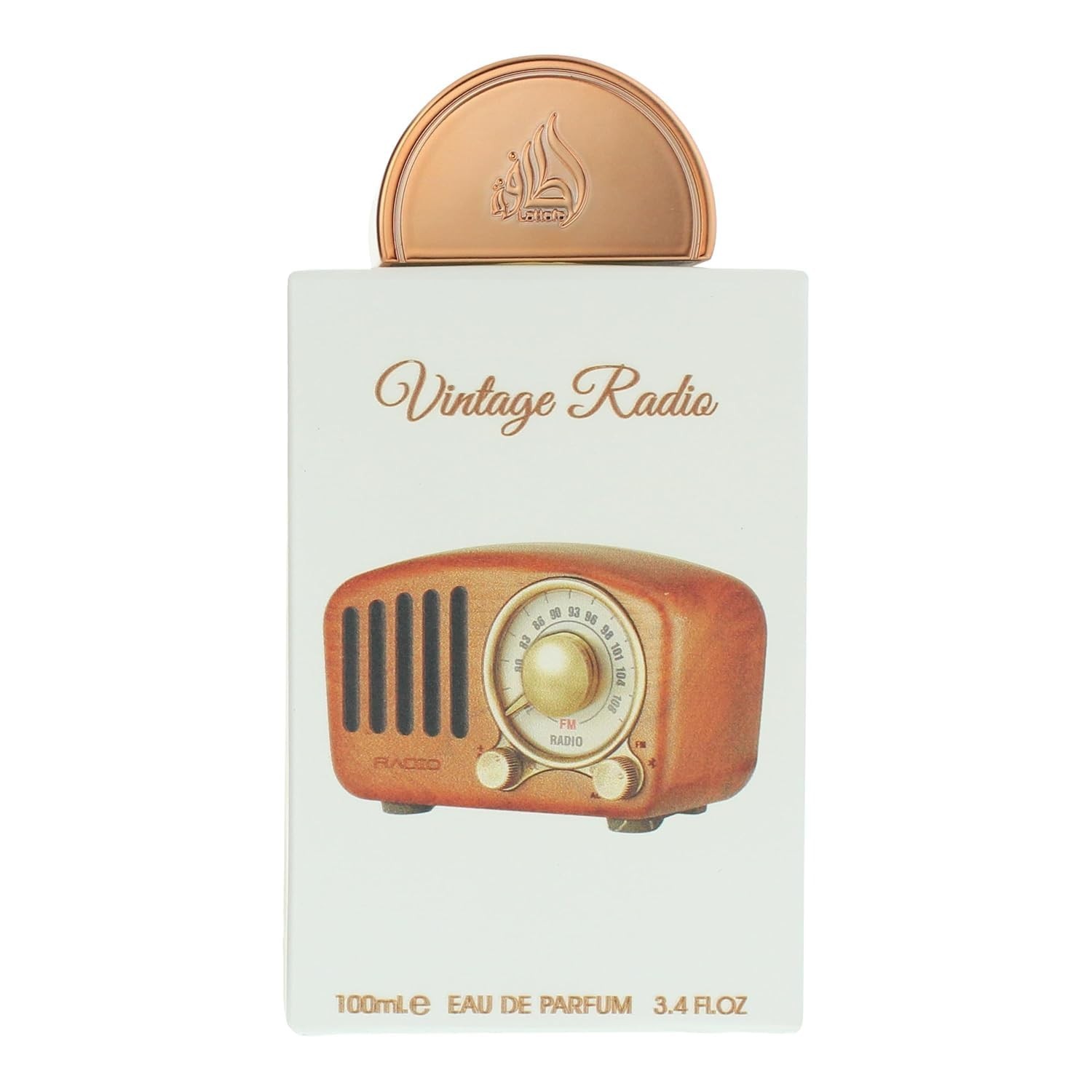 Lattafa Pride Vintage Radio for Unisex Eau de Parfum Spray, 3.4 Ounce / 100 ml Lattafa Pride Vintage Radio for Unisex Eau de Parfum Spray, 3.4 Ounce / 100 ml