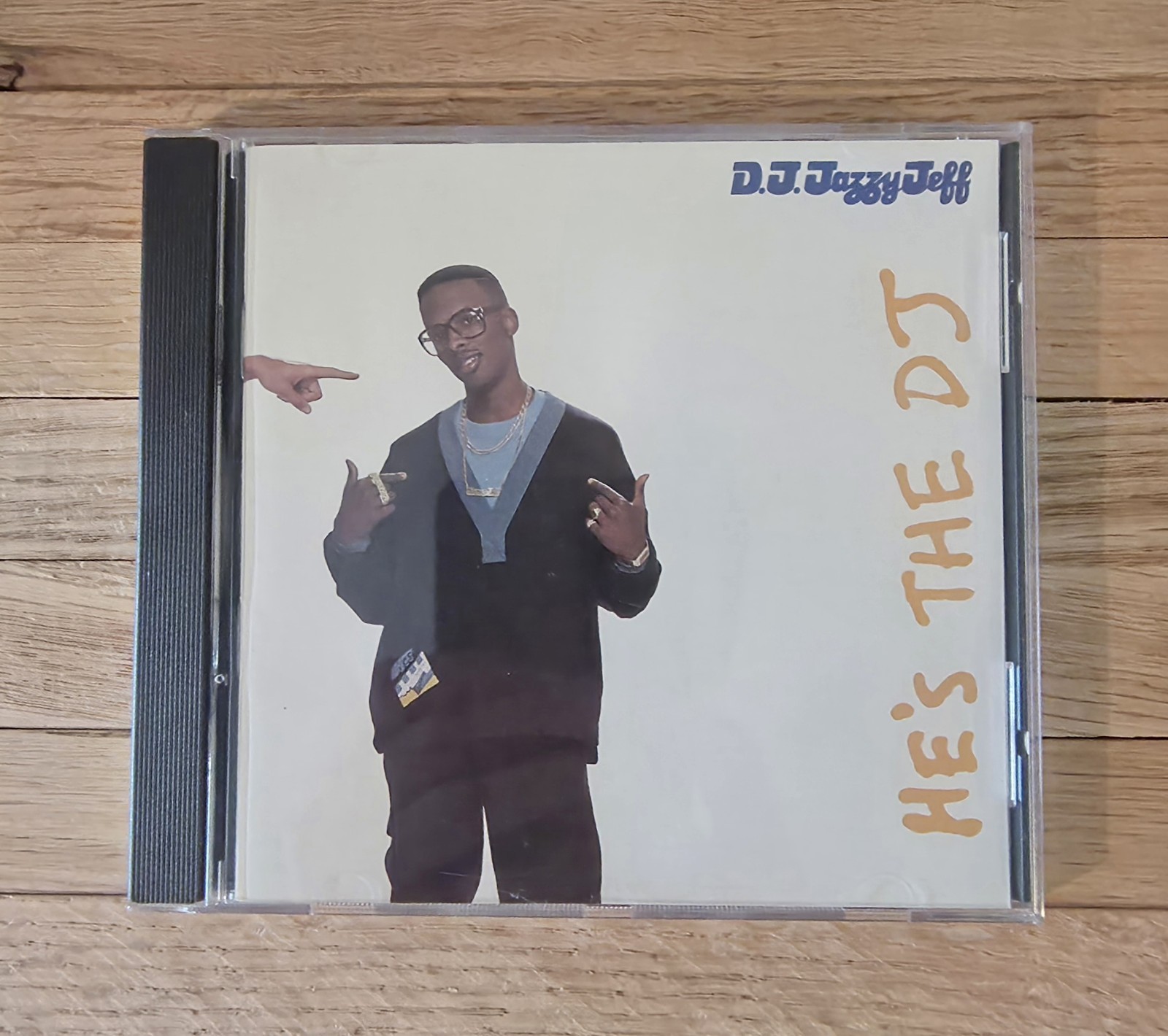 D.J. JAZZY JEFF & THE FREASH PRINCE CD Jive 1091-2-J Original 1988 EX