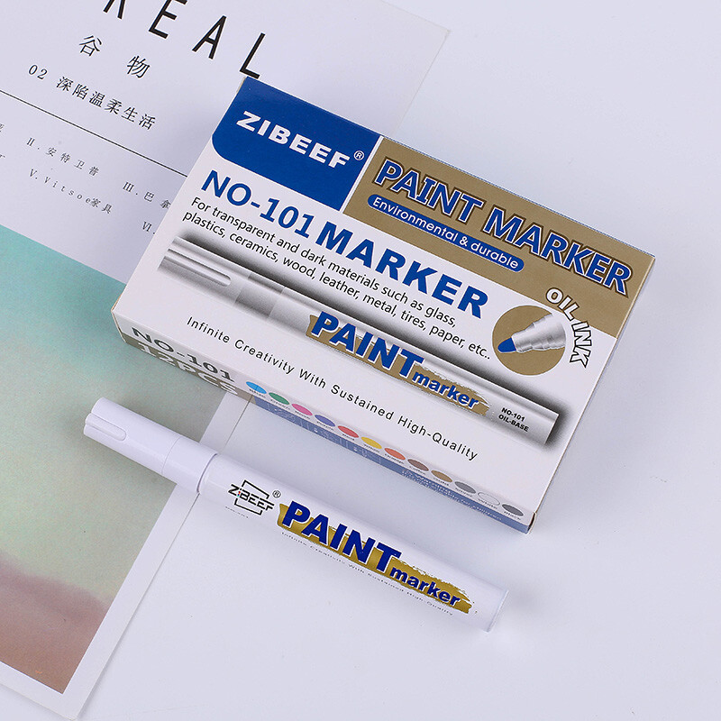 Waterproof Permanent Paint Marker Pen for Car Tyre Tire Tread Rubber Metal pen