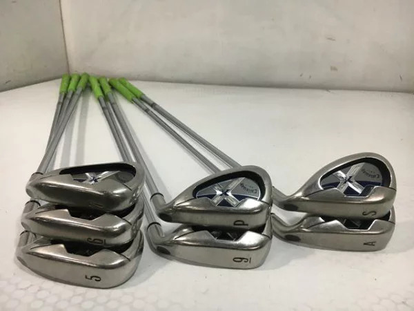 Callaway X-18 Iron Set 5-9,Pw,Aw,Sw 7pc Flex Regular N.S.PRO 950GH Steel