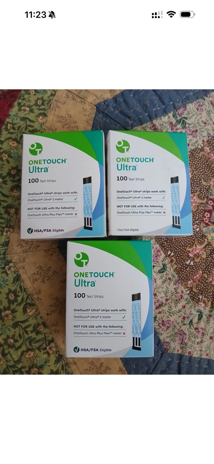 300 OneTouch Ultra Blood Glucose Test strips Wow 21$ Exp 09/30:2026 300 OneTouch Ultra Blood Glucose Test strips Wow 21$ Exp 09/30:2026