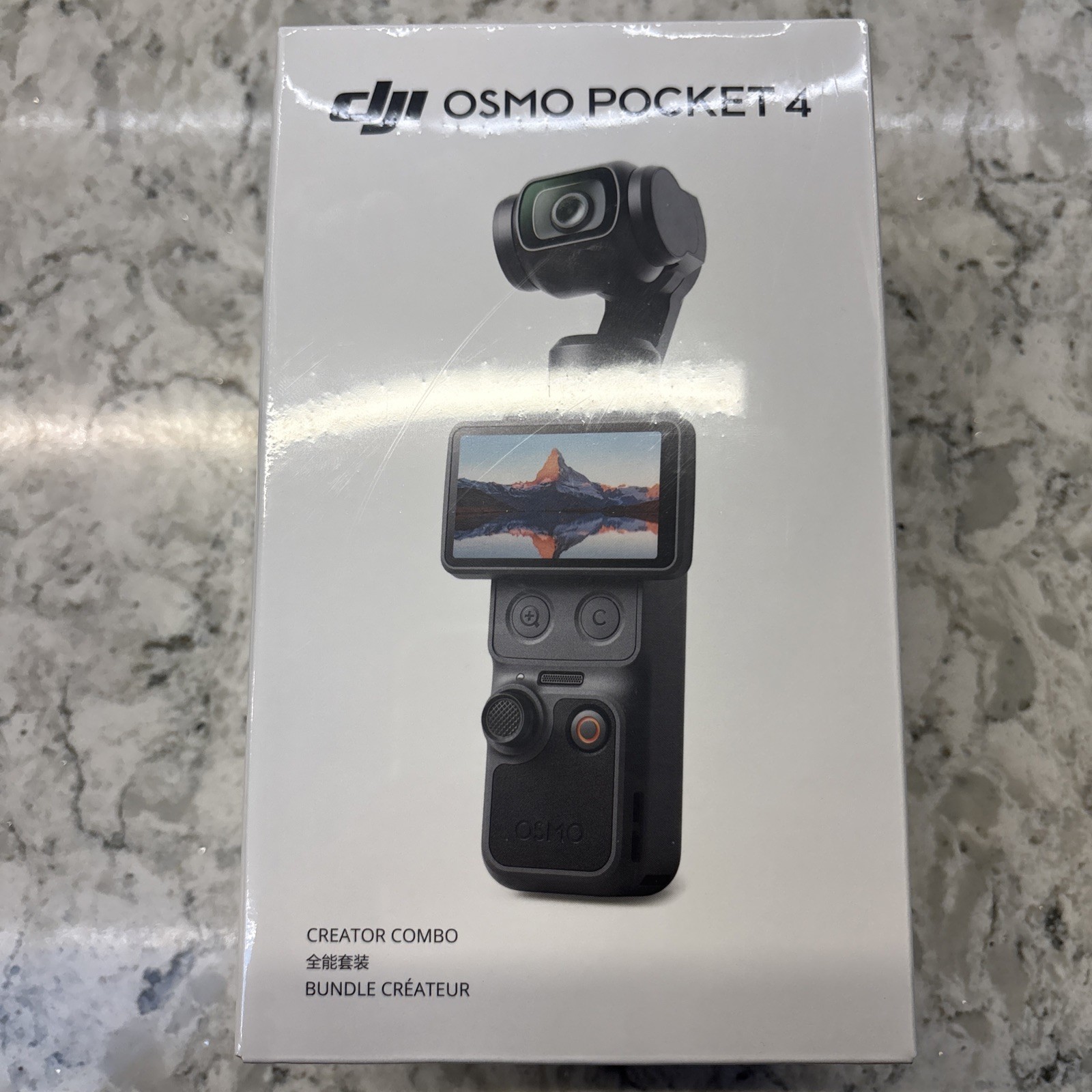 DJI Osmo Pocket 4 4K Gimbal Camera Creator Combo New Sealed