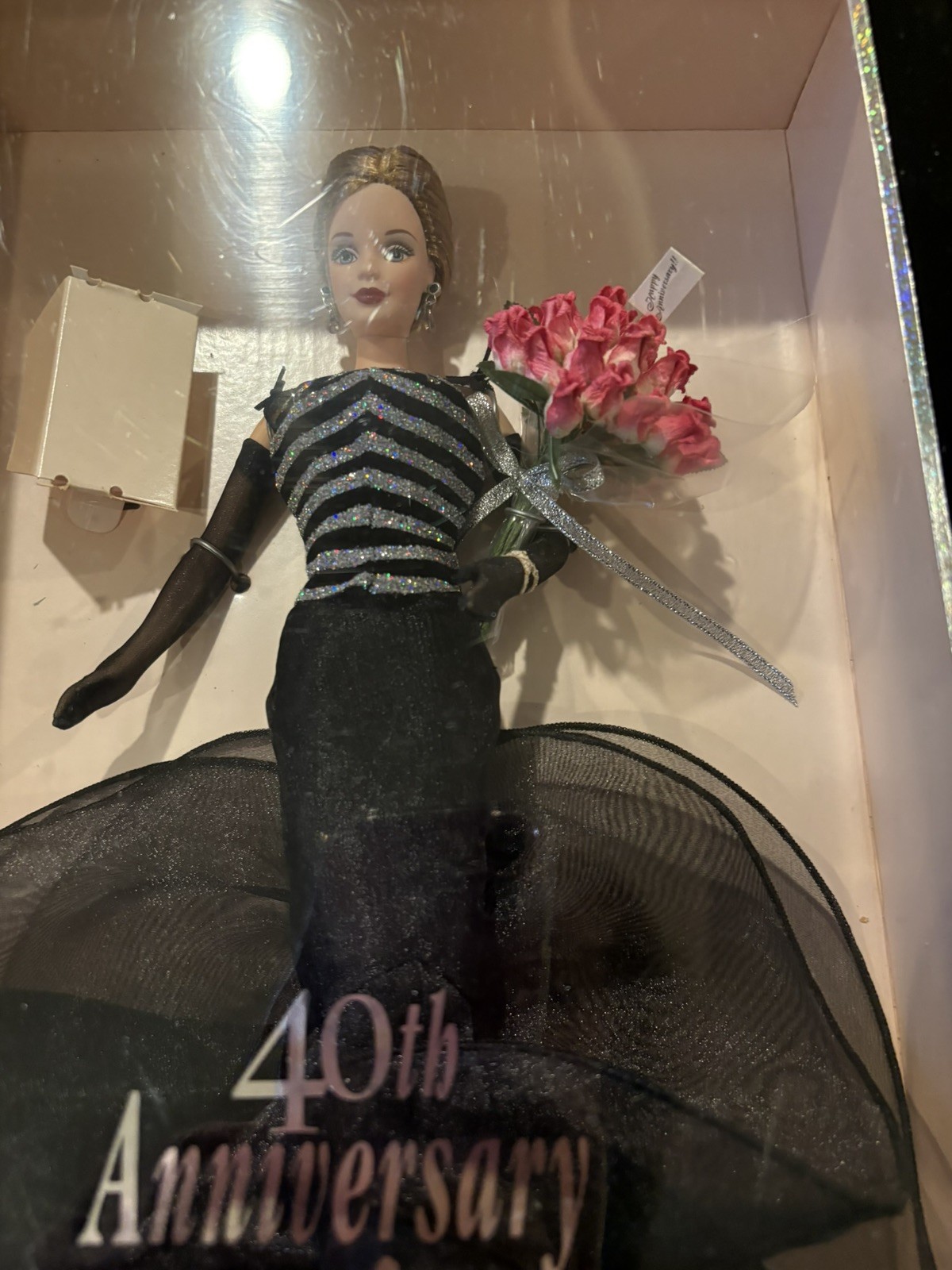 1999 Barbie 40th Anniversary African American Collector Edition Doll #22336 NRFB 1999 Barbie 40th Anniversary African American Collector Edition Doll #22336 NRFB